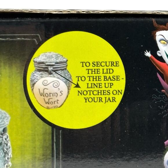 NEW The Nightmare Before Christmas Sally Jars 3 Piece Glass Trinket Box Gift Set - Picture 13 of 14